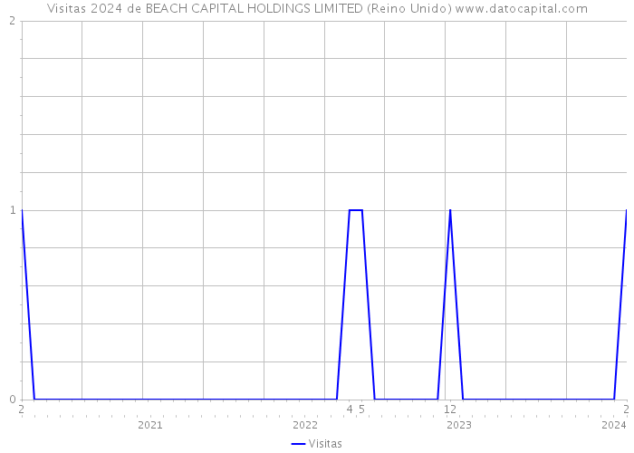 Visitas 2024 de BEACH CAPITAL HOLDINGS LIMITED (Reino Unido) 