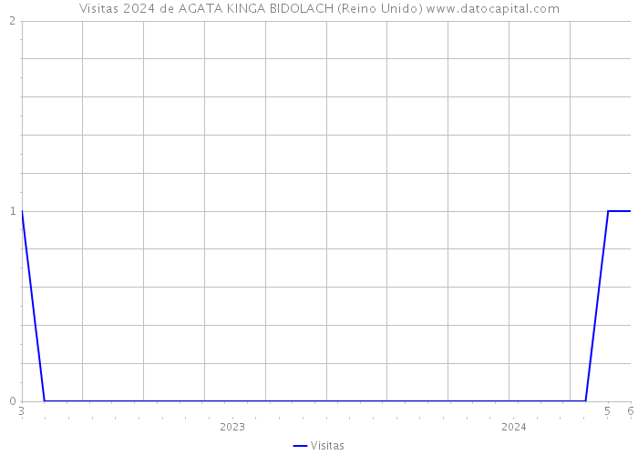 Visitas 2024 de AGATA KINGA BIDOLACH (Reino Unido) 