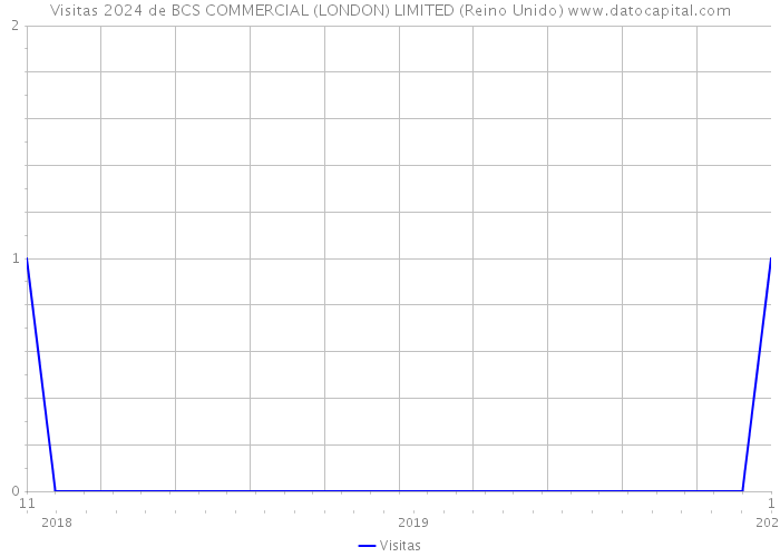 Visitas 2024 de BCS COMMERCIAL (LONDON) LIMITED (Reino Unido) 