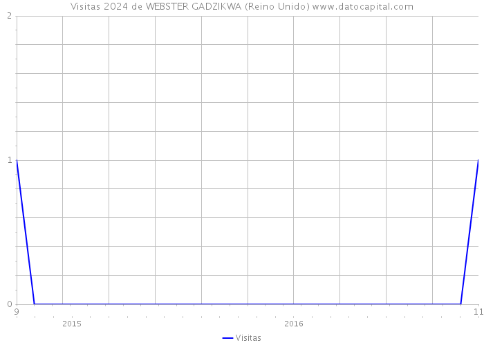 Visitas 2024 de WEBSTER GADZIKWA (Reino Unido) 