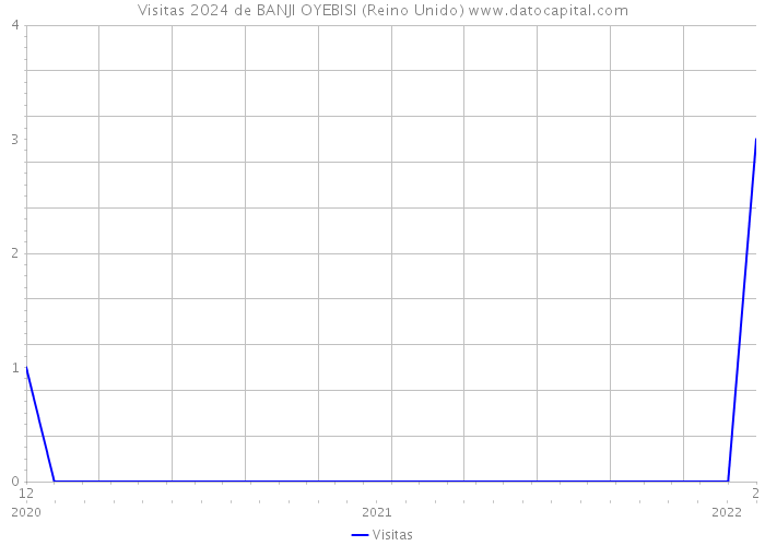 Visitas 2024 de BANJI OYEBISI (Reino Unido) 