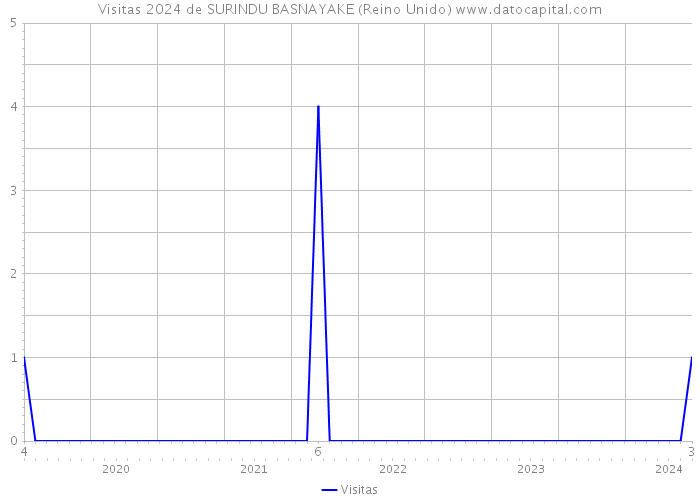 Visitas 2024 de SURINDU BASNAYAKE (Reino Unido) 