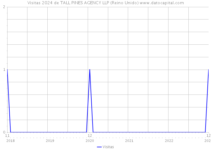 Visitas 2024 de TALL PINES AGENCY LLP (Reino Unido) 