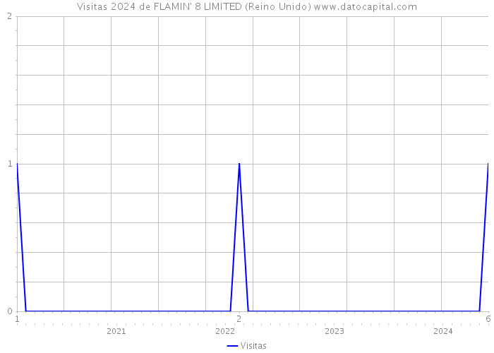 Visitas 2024 de FLAMIN' 8 LIMITED (Reino Unido) 