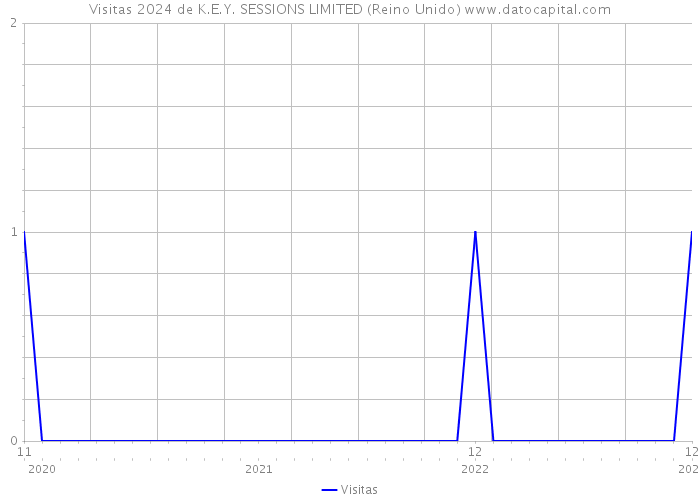 Visitas 2024 de K.E.Y. SESSIONS LIMITED (Reino Unido) 