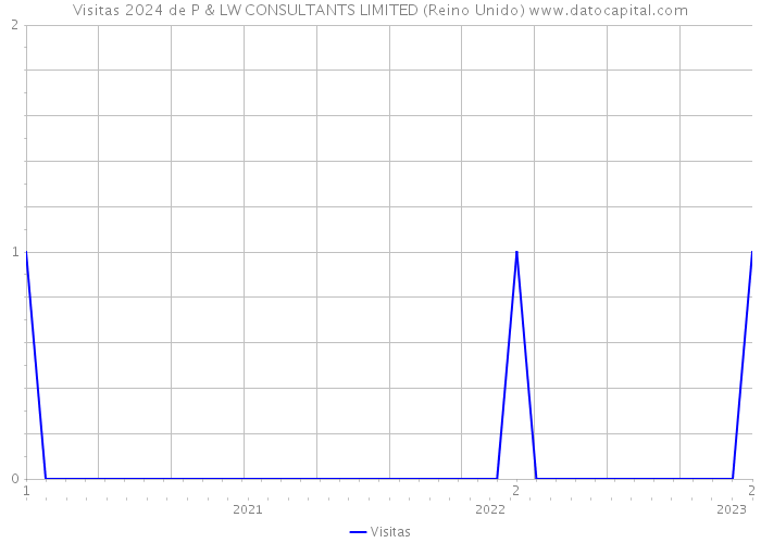 Visitas 2024 de P & LW CONSULTANTS LIMITED (Reino Unido) 