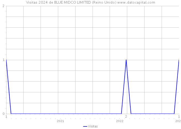 Visitas 2024 de BLUE MIDCO LIMITED (Reino Unido) 