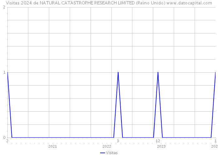 Visitas 2024 de NATURAL CATASTROPHE RESEARCH LIMITED (Reino Unido) 