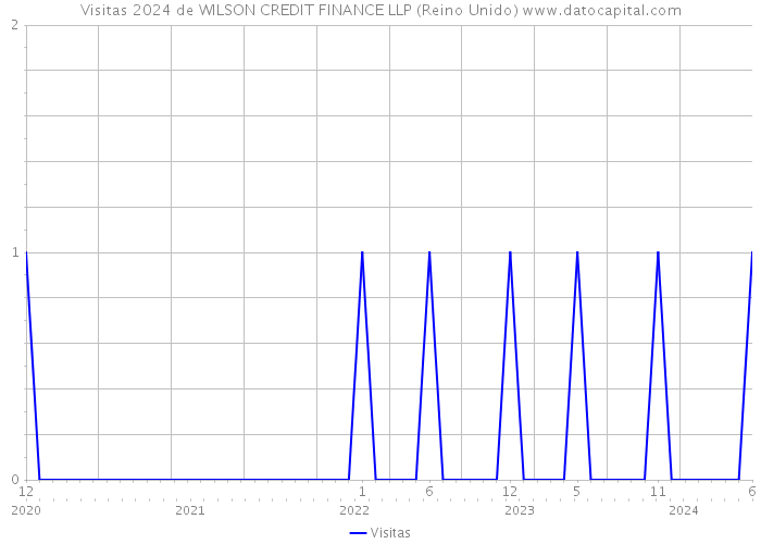 Visitas 2024 de WILSON CREDIT FINANCE LLP (Reino Unido) 