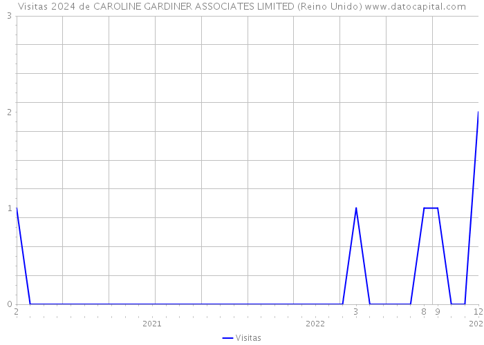 Visitas 2024 de CAROLINE GARDINER ASSOCIATES LIMITED (Reino Unido) 