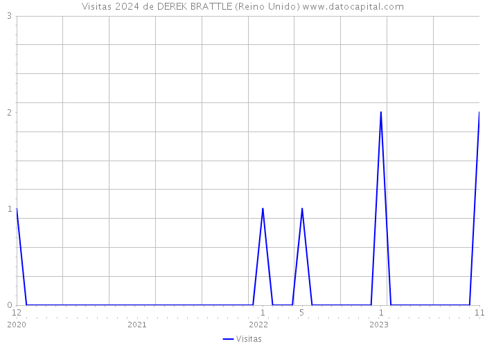 Visitas 2024 de DEREK BRATTLE (Reino Unido) 