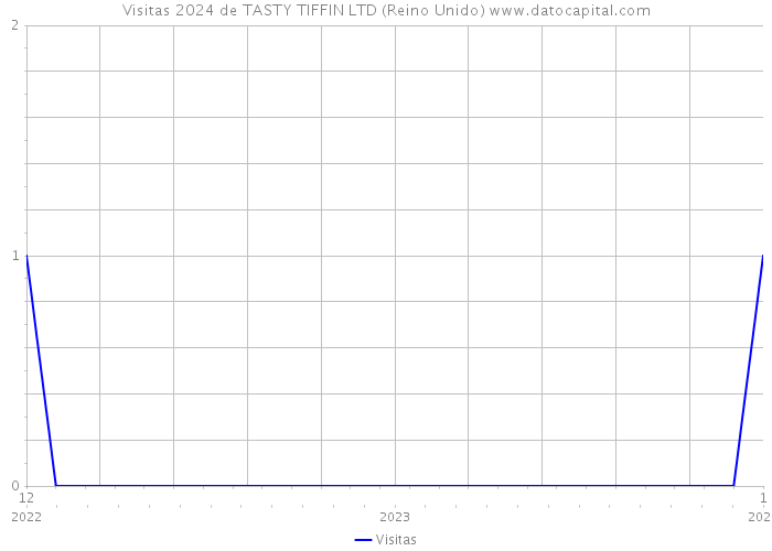 Visitas 2024 de TASTY TIFFIN LTD (Reino Unido) 