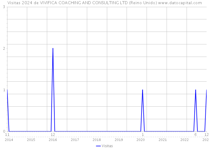 Visitas 2024 de VIVIFICA COACHING AND CONSULTING LTD (Reino Unido) 