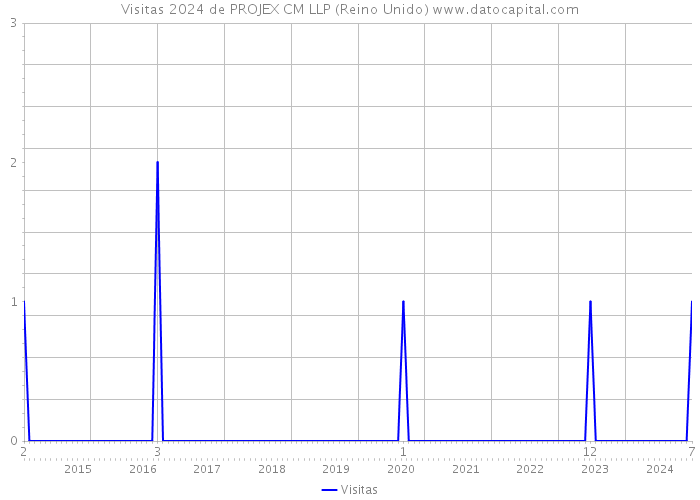 Visitas 2024 de PROJEX CM LLP (Reino Unido) 