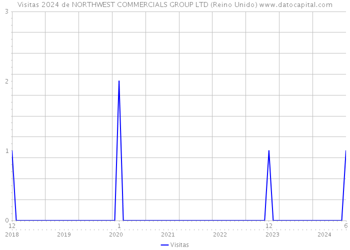 Visitas 2024 de NORTHWEST COMMERCIALS GROUP LTD (Reino Unido) 