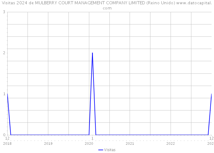 Visitas 2024 de MULBERRY COURT MANAGEMENT COMPANY LIMITED (Reino Unido) 