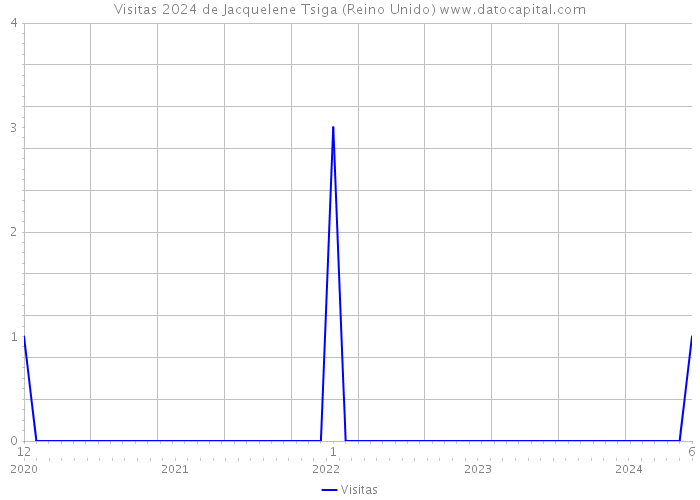 Visitas 2024 de Jacquelene Tsiga (Reino Unido) 