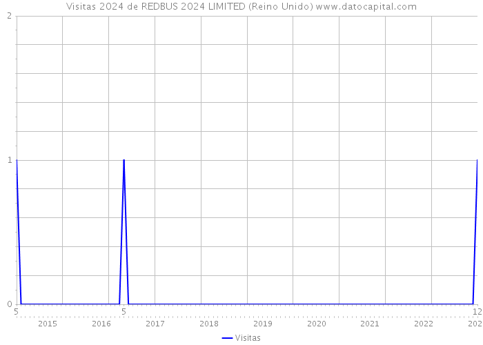 Visitas 2024 de REDBUS 2024 LIMITED (Reino Unido) 