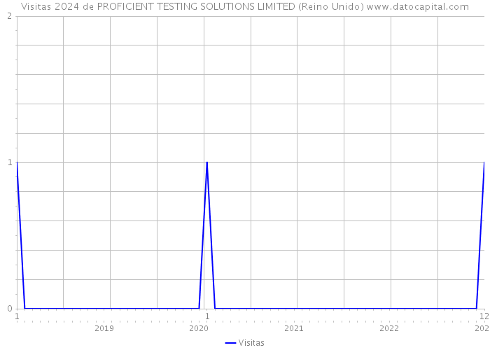 Visitas 2024 de PROFICIENT TESTING SOLUTIONS LIMITED (Reino Unido) 