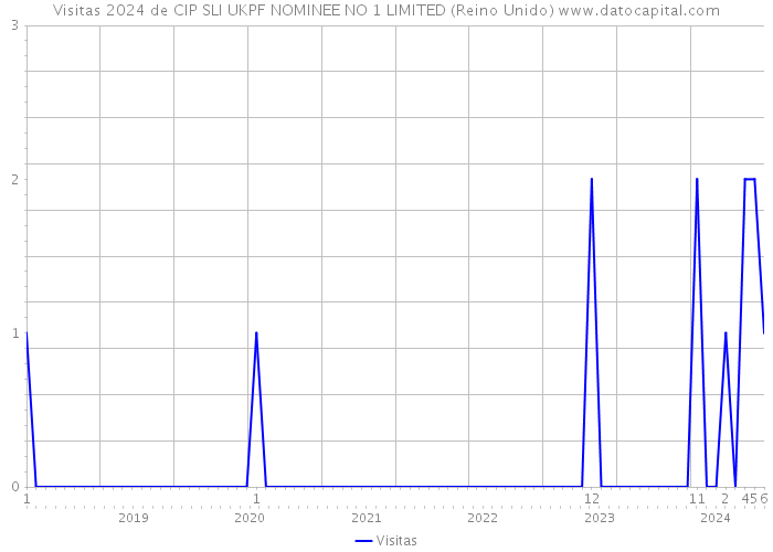 Visitas 2024 de CIP SLI UKPF NOMINEE NO 1 LIMITED (Reino Unido) 