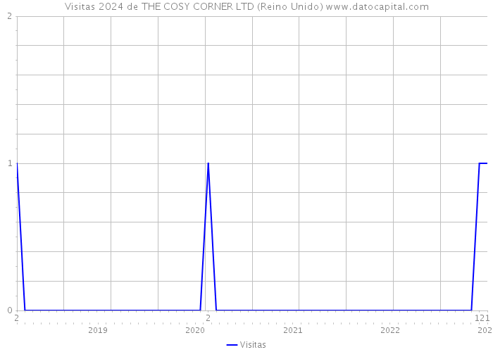 Visitas 2024 de THE COSY CORNER LTD (Reino Unido) 