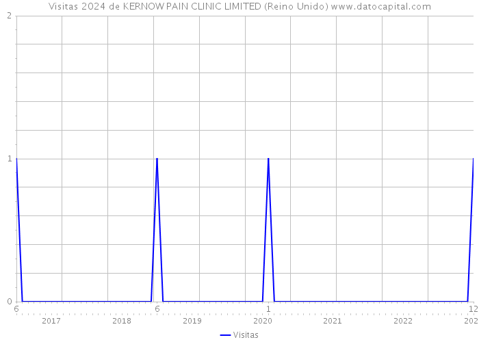 Visitas 2024 de KERNOW PAIN CLINIC LIMITED (Reino Unido) 