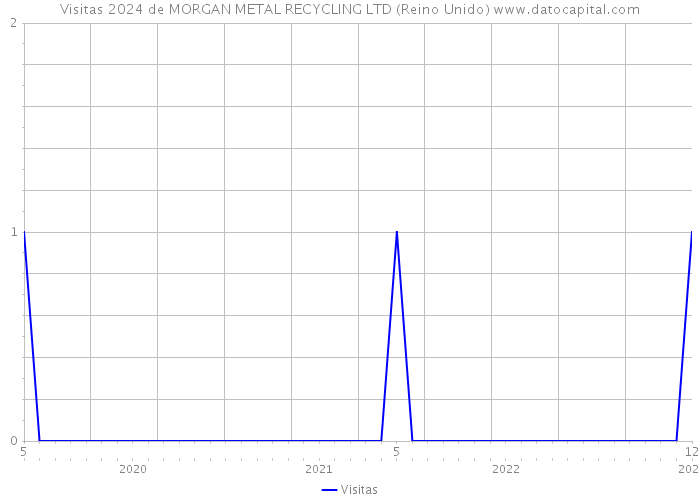 Visitas 2024 de MORGAN METAL RECYCLING LTD (Reino Unido) 