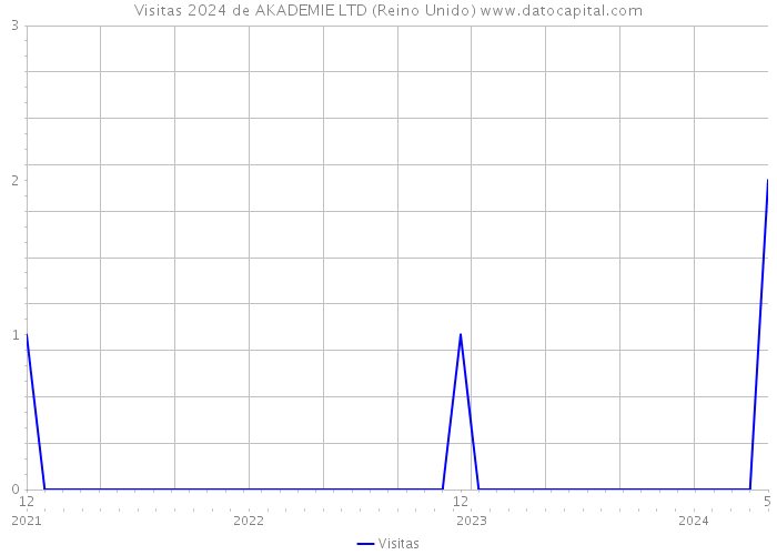 Visitas 2024 de AKADEMIE LTD (Reino Unido) 