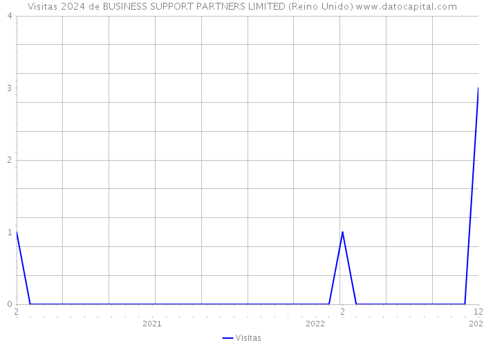 Visitas 2024 de BUSINESS SUPPORT PARTNERS LIMITED (Reino Unido) 