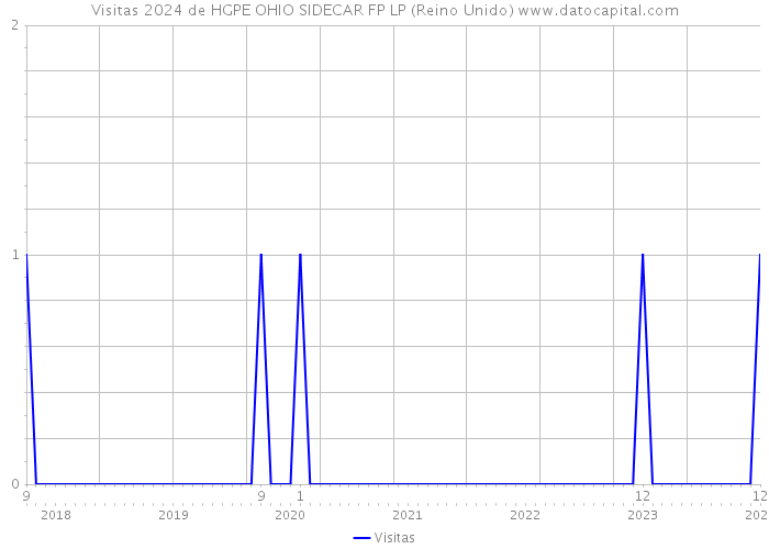 Visitas 2024 de HGPE OHIO SIDECAR FP LP (Reino Unido) 
