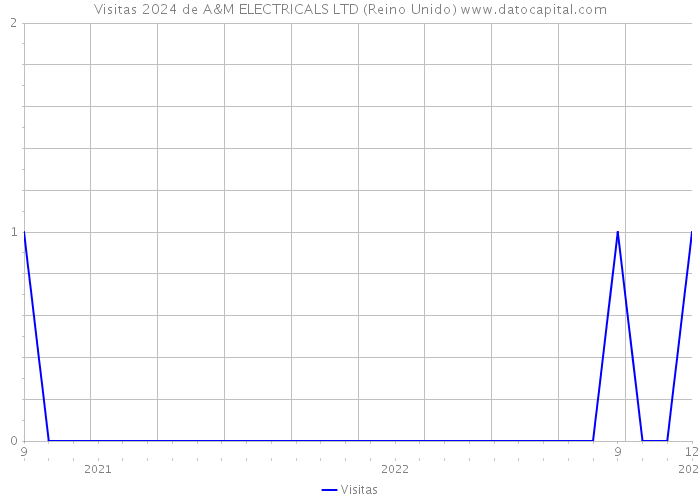 Visitas 2024 de A&M ELECTRICALS LTD (Reino Unido) 