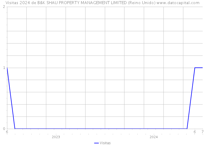 Visitas 2024 de B&K SHAU PROPERTY MANAGEMENT LIMITED (Reino Unido) 