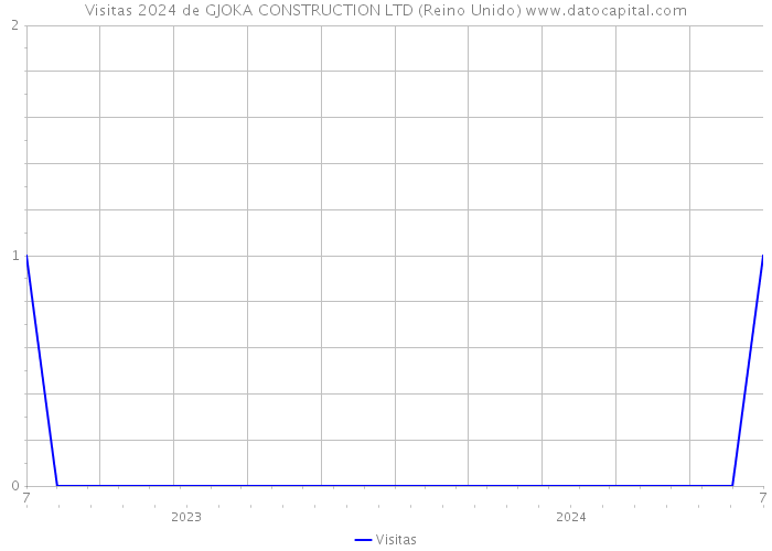 Visitas 2024 de GJOKA CONSTRUCTION LTD (Reino Unido) 