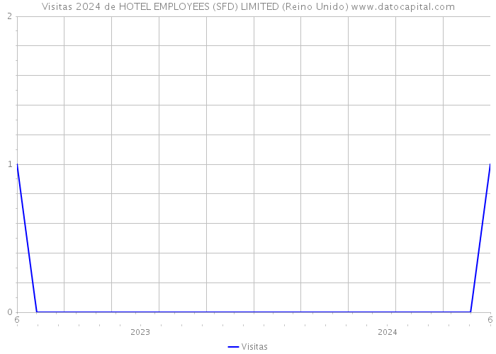 Visitas 2024 de HOTEL EMPLOYEES (SFD) LIMITED (Reino Unido) 
