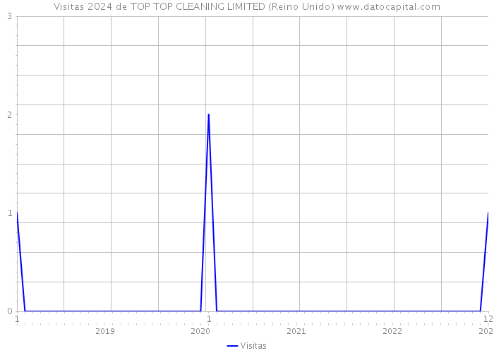 Visitas 2024 de TOP TOP CLEANING LIMITED (Reino Unido) 