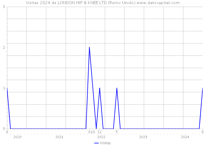 Visitas 2024 de LONDON HIP & KNEE LTD (Reino Unido) 