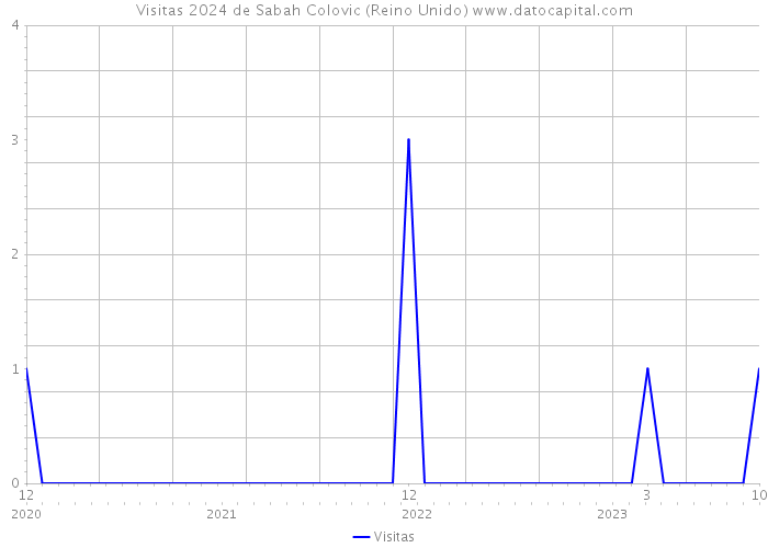 Visitas 2024 de Sabah Colovic (Reino Unido) 