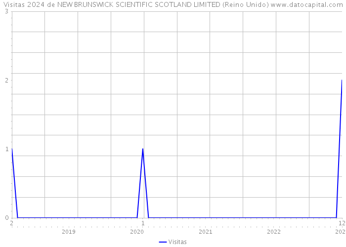 Visitas 2024 de NEW BRUNSWICK SCIENTIFIC SCOTLAND LIMITED (Reino Unido) 