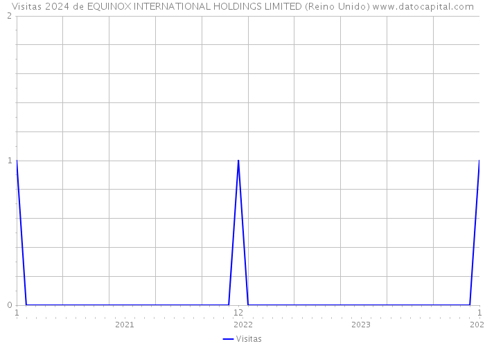 Visitas 2024 de EQUINOX INTERNATIONAL HOLDINGS LIMITED (Reino Unido) 