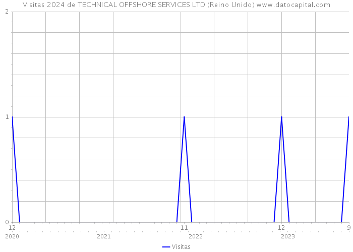 Visitas 2024 de TECHNICAL OFFSHORE SERVICES LTD (Reino Unido) 