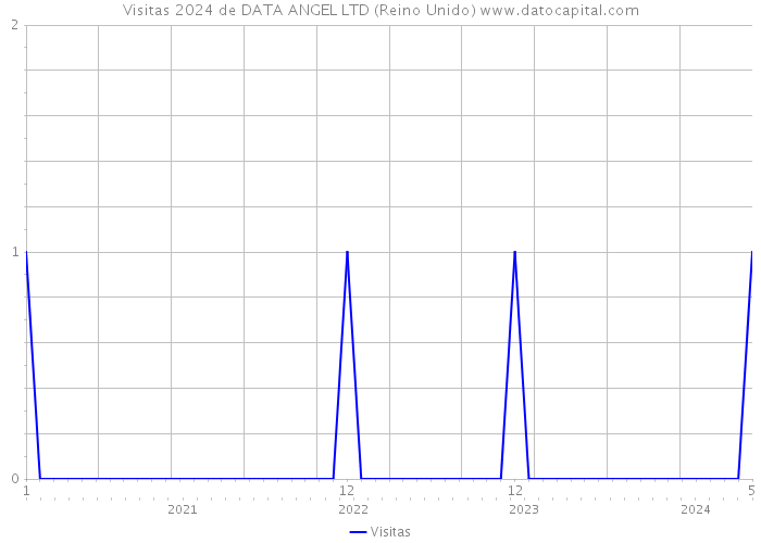 Visitas 2024 de DATA ANGEL LTD (Reino Unido) 