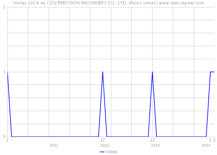 Visitas 2024 de CZXJ PRECISION MACHINERY CO., LTD. (Reino Unido) 