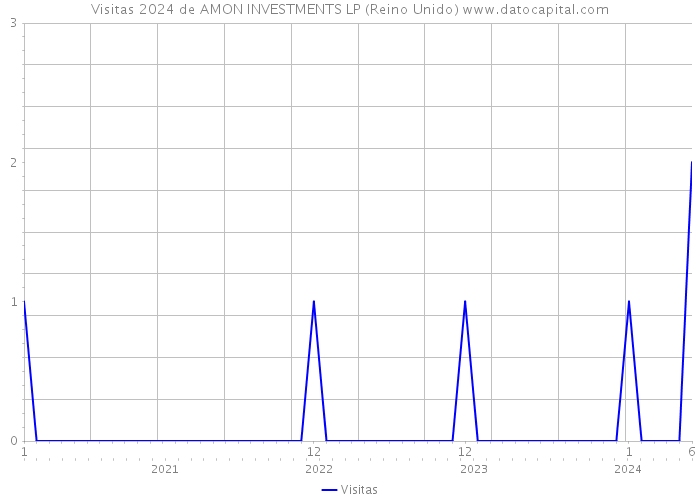 Visitas 2024 de AMON INVESTMENTS LP (Reino Unido) 