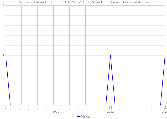 Visitas 2024 de LESTER BROTHERS LIMITED (Reino Unido) 