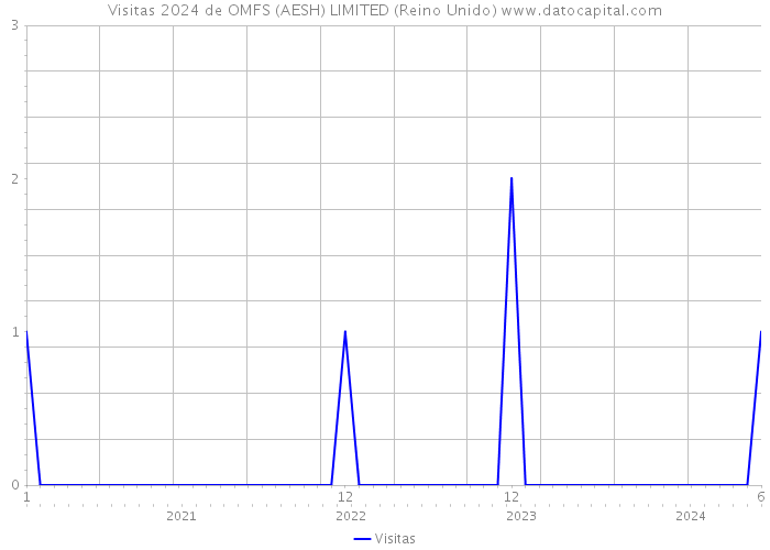 Visitas 2024 de OMFS (AESH) LIMITED (Reino Unido) 