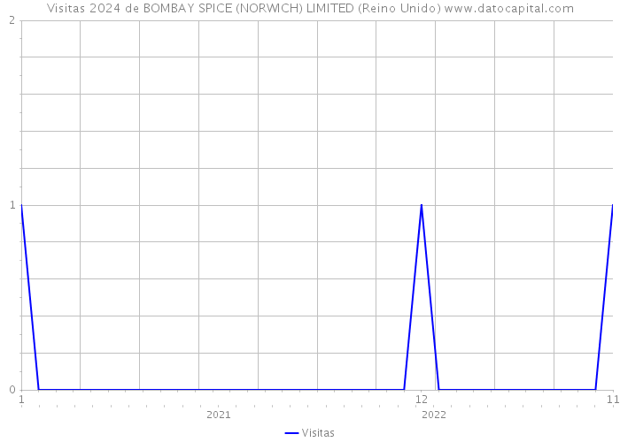 Visitas 2024 de BOMBAY SPICE (NORWICH) LIMITED (Reino Unido) 