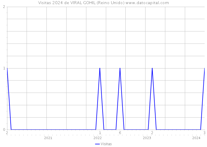 Visitas 2024 de VIRAL GOHIL (Reino Unido) 