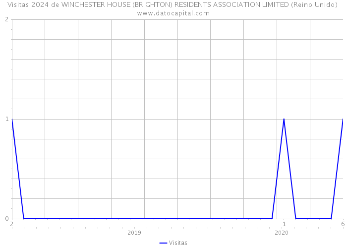 Visitas 2024 de WINCHESTER HOUSE (BRIGHTON) RESIDENTS ASSOCIATION LIMITED (Reino Unido) 