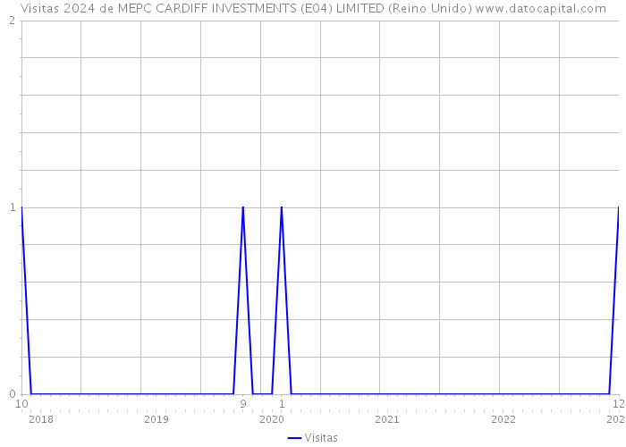 Visitas 2024 de MEPC CARDIFF INVESTMENTS (E04) LIMITED (Reino Unido) 