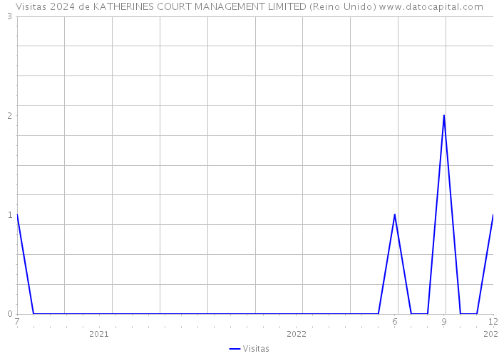 Visitas 2024 de KATHERINES COURT MANAGEMENT LIMITED (Reino Unido) 